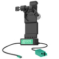 RAM Mounts stacja dokująca GDS Uni-Conn do tabletów + 2× USB-A, dźwignia zwalniająca, zamek z lewej (RAM-GDS-DOCKLL-U1CD2U)