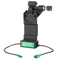 RAM Mounts GDS Uni-Conn stacja dokująca z zamkiem po prawej, zasilanie + port USB-A, do etui IntelliSkin (RAM-GDS-DOCKLR-U1CDU)