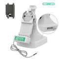 RAM Mounts GDS obrotowo-uchylna stacja dokująca, PoE + 2× USB-A, do adaptera Uni-Conn, szara (RAM-GDS-DOCK-D14-U1E-2A-GRY)