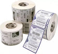 Etykiety, Zebra, syntetyczne, PolyPro 3000T Gloss, W: 101.6 mm, H: 152.4 mm, D: 127 mm, C: 25.4 mm (3012964)