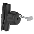 RAM Mounts ramię łączące z dwoma gniazdami i pokrętłem z zamkiem, rozmiar C, średnie, 145 mm (RAM-201LU)