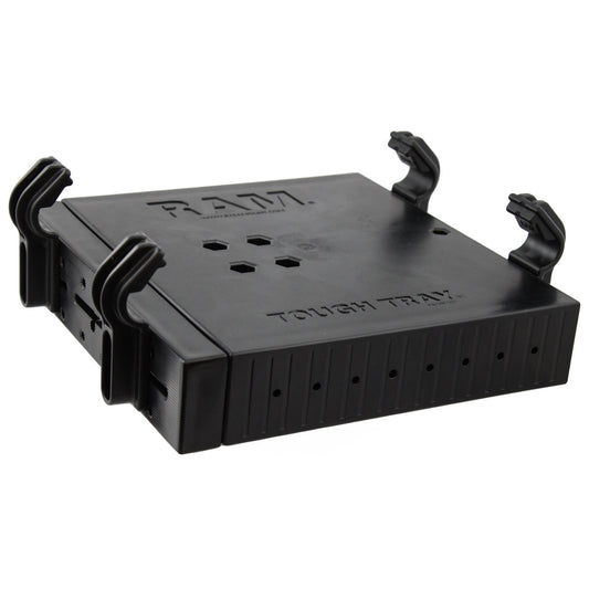 RAM Mounts Tough-Tray laptop tray with adjustable rubber-grip side arms – alternative view