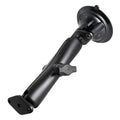 RAM Mounts uchwyt z przyssawką Twist-Lock i płytką rombową, rozmiar B, długie ramię (RAM-B-166U-C)