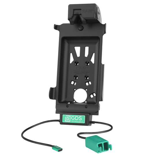 RAM Mounts GDS Tough-Dock + Dual USB-A for Samsung Tab Active5 and 3 – alternative view
