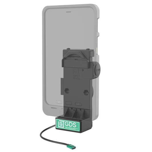 RAM Mounts GDS Uni-Conn spring-loaded tablet dock – alternative view