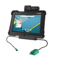 RAM Mounts stacja dokująca GDS z zasilaniem, 2× USB-A i zamkiem szyfrowym do Zebra XSLATE L10 (RAM-HOL-ZE15PD2CLU)