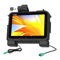 RAM Mounts zasilana stacja dokująca z portem USB-A i zamkiem na klucz do Zebra ET60 i ET65 (RAM-HOL-ZE25PDLU)