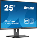 iiyama ProLite XUB2595WSU-B5 25" monitor, IPS, WUXGA 16:10, regulacja wysokości (XUB2595WSU-B5)