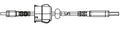 Zebra kabel USB, A – mini-B, z odciążką, do QLn/ZQ600 (P1031365-055)