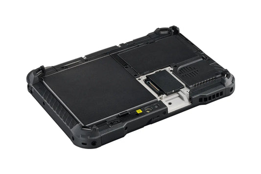 Panasonic TOUGHBOOK G2 mk2 (5G, EU plug) rear view showing the modular expansion bay