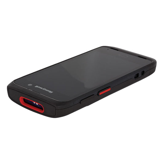 Honeywell CT40 XP rugged Android mobile computer, 6803FR 2D imager (CT40P-L0N-28R11AE) – angled top view