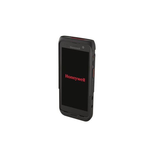 Honeywell CT47 5.5-inch all-touch Android mobile computer, black, FlexRange 2D imager, Wi-Fi only, 8 GB / 128 GB (CT47-X0N-58D100G) – angled view