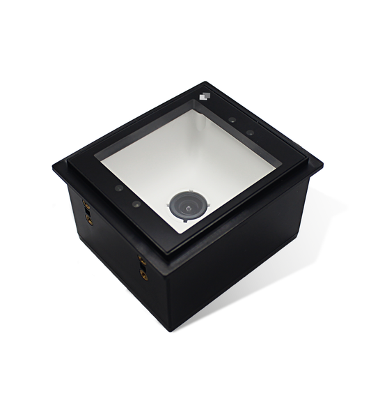 Newland FM3080 Hind fixed-mount 2D scanner, USB kit (NLS-FM3080V2-20) – 3/4 view of the scan window