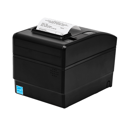 BIXOLON SRP-S320 3-inch linerless label printer, black (SRP-S320K/BEG) – printing