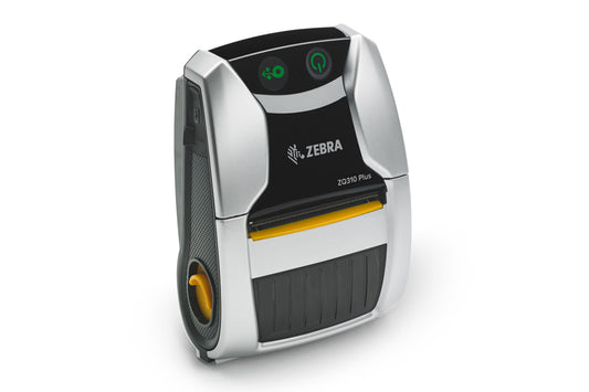 Zebra ZQ310 Plus mobile receipt printer, indoor model, Wi-Fi + Bluetooth (ZQ31-A0W03RE-00) – 3/4 view