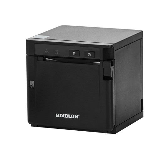 Bixolon SRP-Q300 thermal POS receipt printer with WLAN, black (SRP-Q300WaK/BEG) – front view