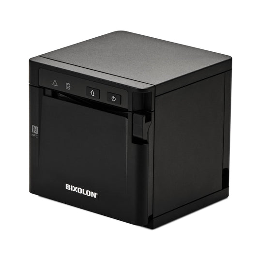 Bixolon SRP-Q300 thermal POS receipt printer with WLAN, black (SRP-Q300WaK/BEG) – 3/4 view