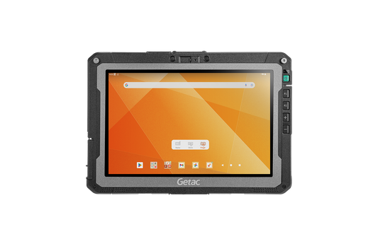 Getac ZX10 G2 10.1" rugged Android tablet with 1D/2D barcode reader (Z8A1KZW85ABX) – front view
