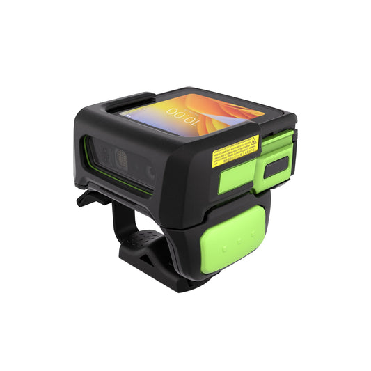Zebra WS50 wearable computer, two-finger (WS5001-0F2J3020EA6) – angled view