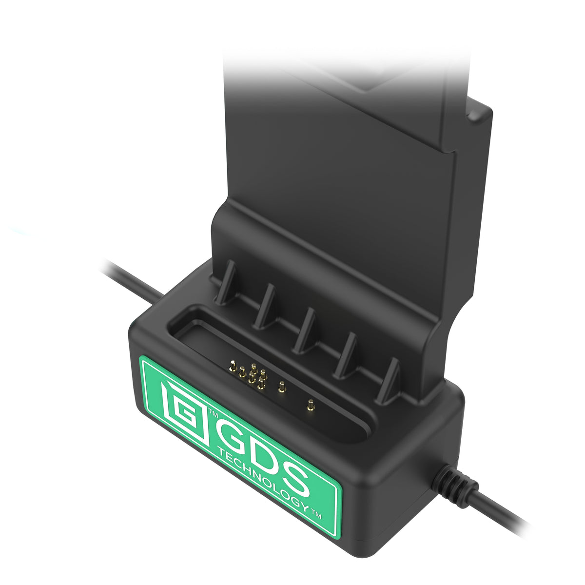 RAM Mounts GDS Uni-Conn left-locking tablet dock + dual USB-A with release lever – additional product photo