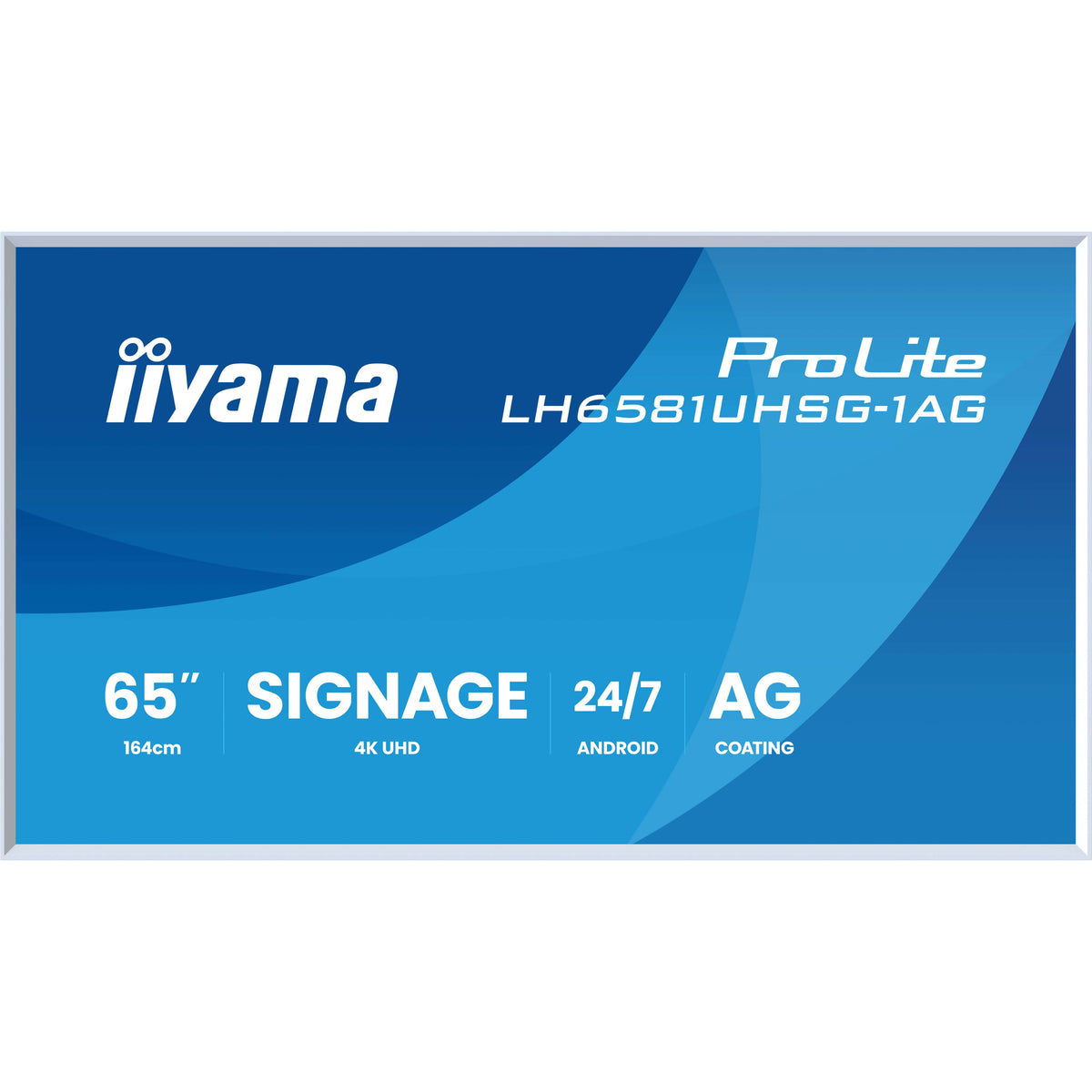 iiyama ProLite LH6581UHSG-1AG 65" 4K Digital Signage Display – official product photo 2 (LH6581UHSG-1AG)