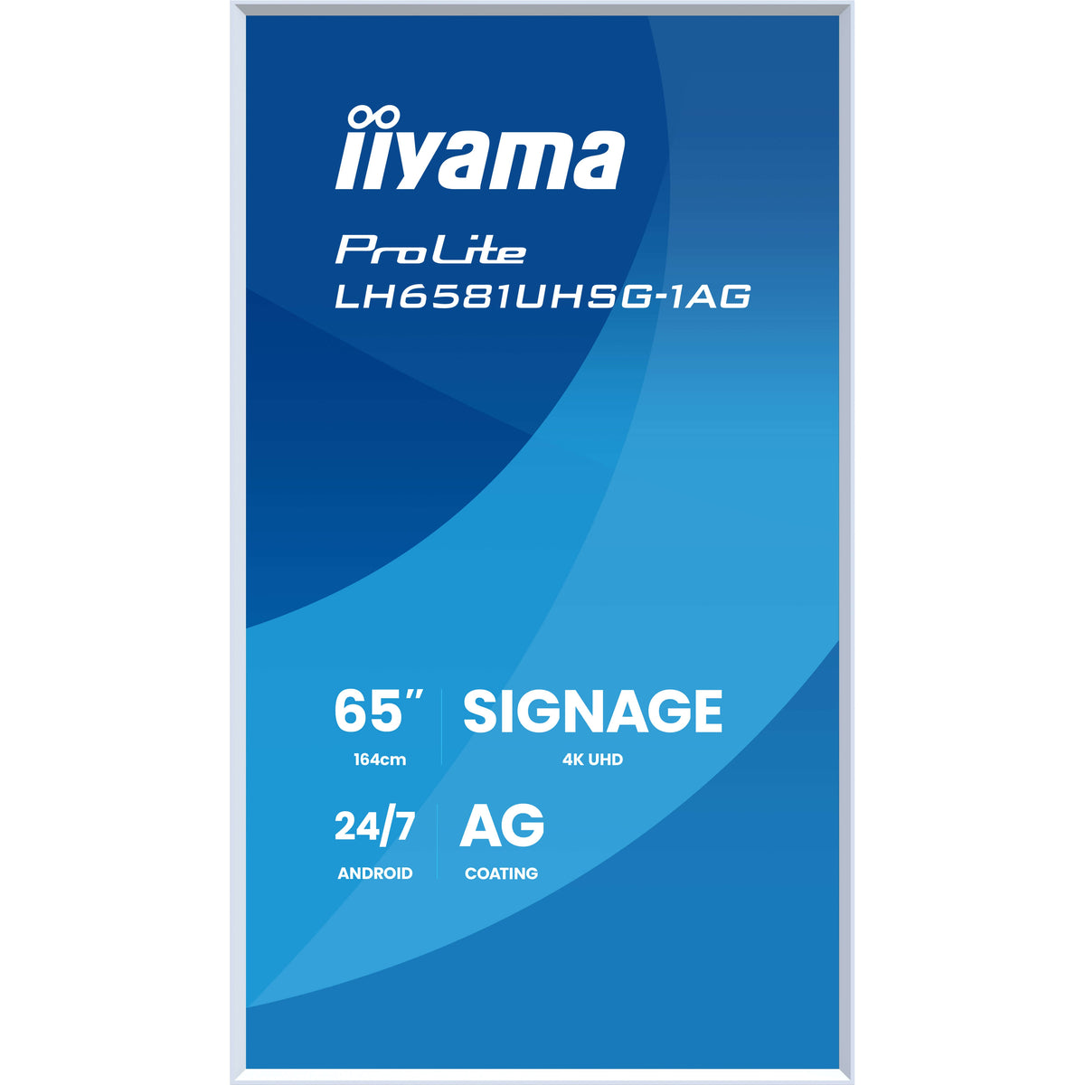 iiyama ProLite LH6581UHSG-1AG 65" 4K Digital Signage Display – official product photo 3 (LH6581UHSG-1AG)