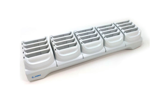 Zebra battery charger, 20-slot, healthcare, for TC5X-HC – CRD-TC5X-20S4BHC01