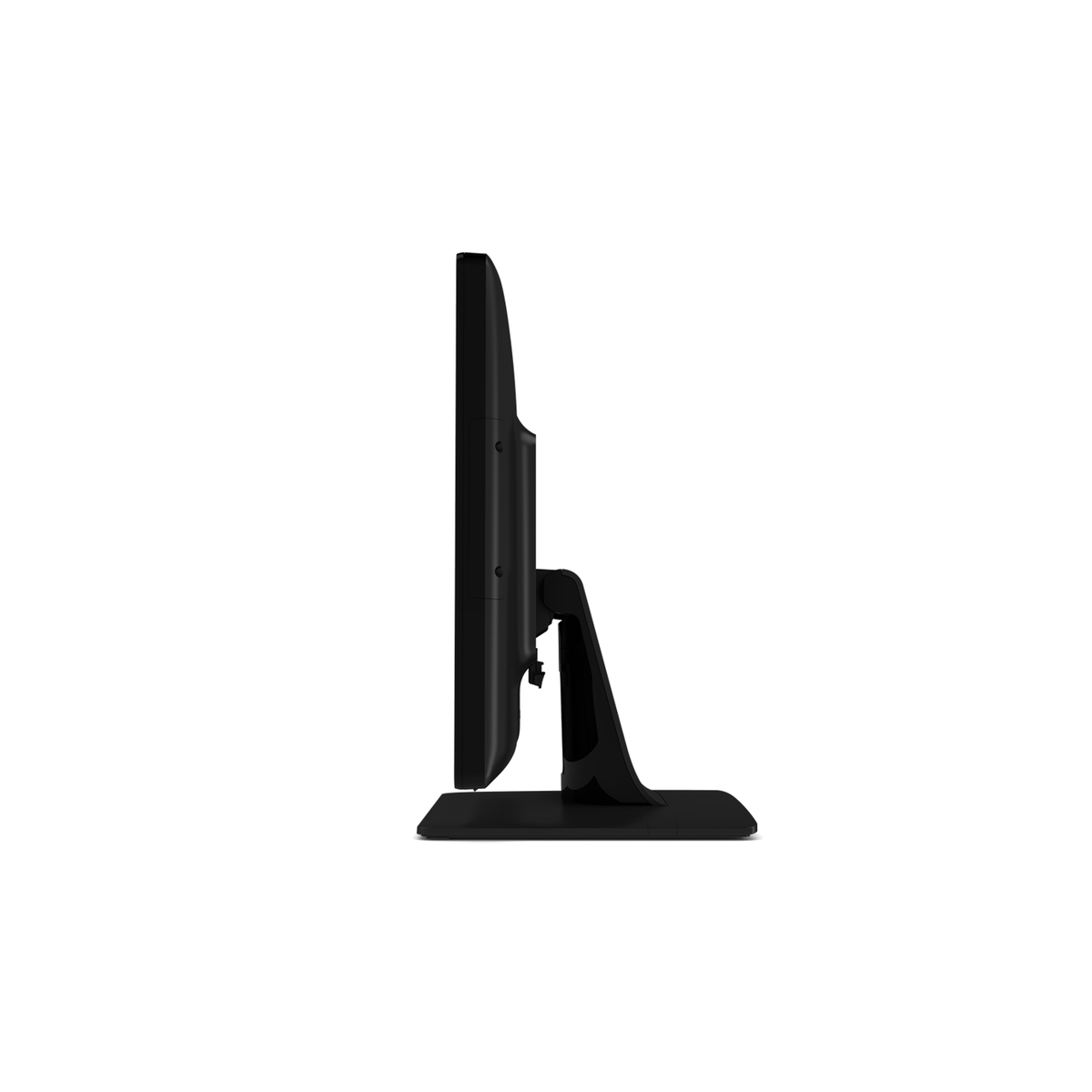 Elo 1517L zero-bezel touch monitor, side view