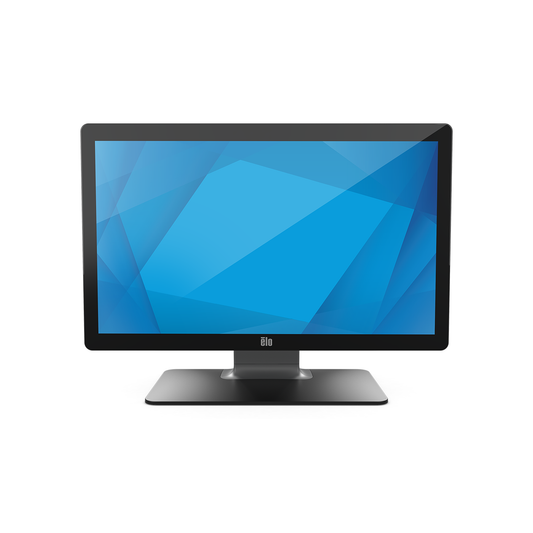Elo 2402L 24-inch touch monitor with stand, front view