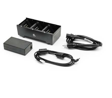 Zebra battery charger, 3-slot, EU, ZQ500/ZQ600/QLn – SAC-MPP-3BCHGEU1-01