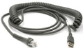 Zebra kabel USB, 4.5 m, spiralny, typ A (CBA-U09-C15ZAR)