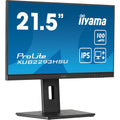 iiyama ProLite XUB2293HSU-B7 22" monitor, FHD 100 Hz, hub USB, regulacja wysokości (XUB2293HSU-B7)