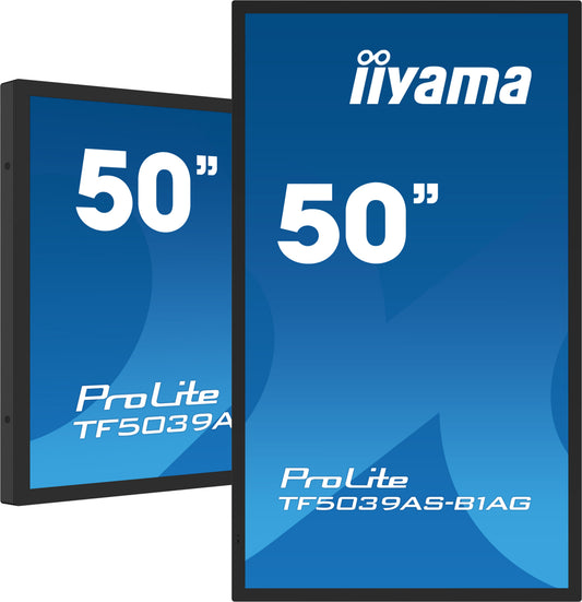 iiyama ProLite TF5039AS-B1AG 50" Open-Frame Touch Display – official product photo 1 (TF5039AS-B1AG)