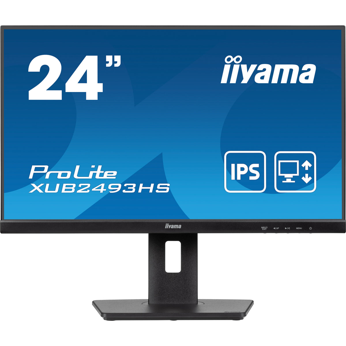 iiyama ProLite XUB2493HS-B6 24-inch monitor – alternate view