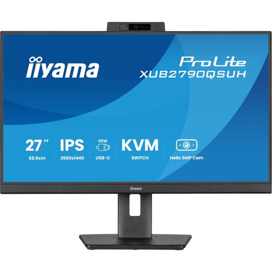 iiyama ProLite XUB2790QSUH-B2 27-inch monitor – alternate view