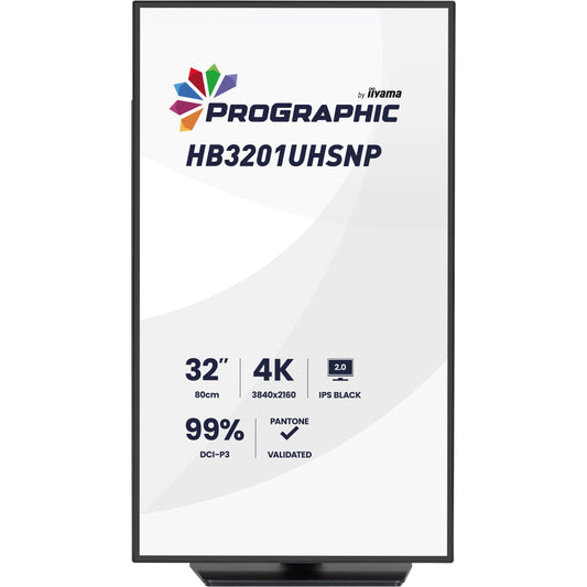 iiyama ProGraphic HB3201UHSNP-B1 32-inch monitor – alternate view
