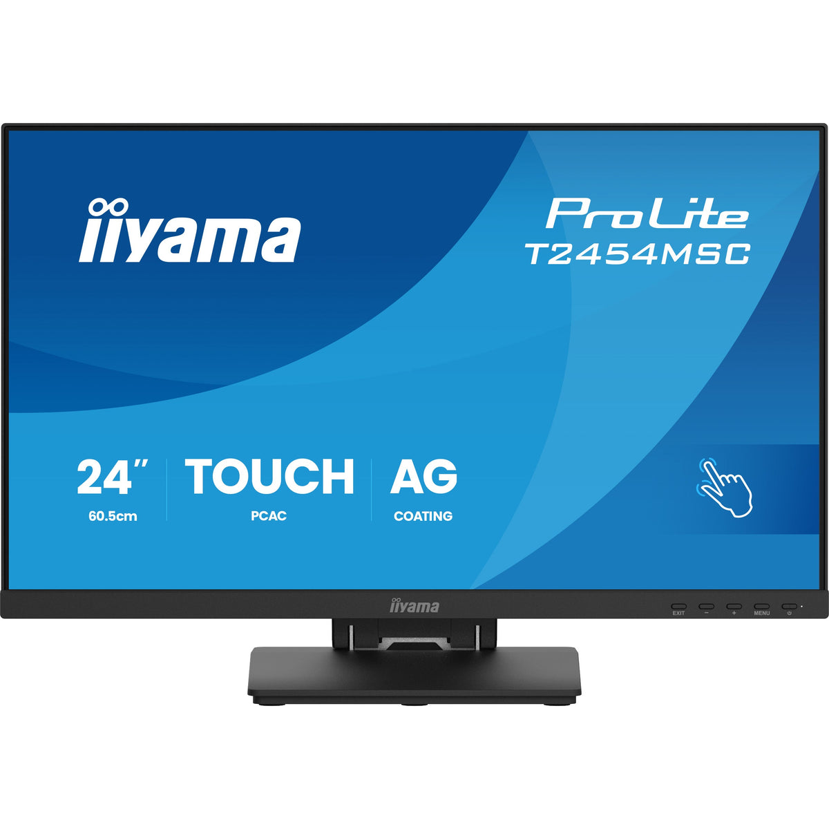 iiyama ProLite T2454MSC-B3AG 24-inch touch monitor – alternate view