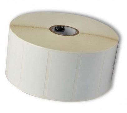 Labels, Zebra, Thermal Paper, Z-Perform 1000D, W: 76.2 mm, H: 101.6 mm, D: 127 mm, C: 25.4 mm (3006553-T)