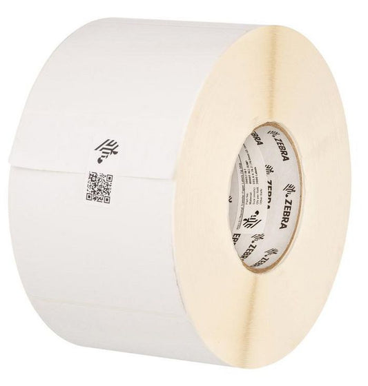 Labels, Zebra, Normal Paper, 8000T All-Temp, W: 101.6 mm, H: 152.4 mm, D: 200 mm, C: 76 mm (66088)