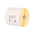Etykiety, Zebra, papier zwykły, Z-Perform 1000T, W: 58 mm, H: 38 mm, D: 127 mm, C: 25.4 mm (3007982-T)