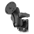 RAM Mounts Drill-Down Dashboard Mount with Backing Plate, C-Size, Short (RAM-101-B-225B2U)