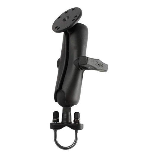 RAM Mounts C-size U-bolt rail mount with round AMPS plate – product photo
