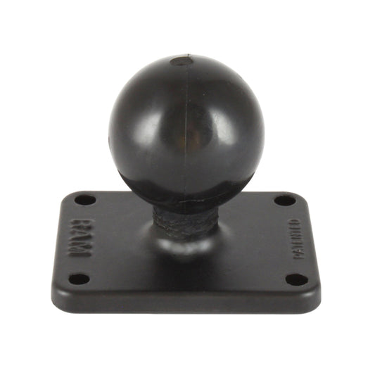 RAM Mounts C-size ball base with 50.8 × 63.5 mm rectangular plate RAM-202U-225 – product photo