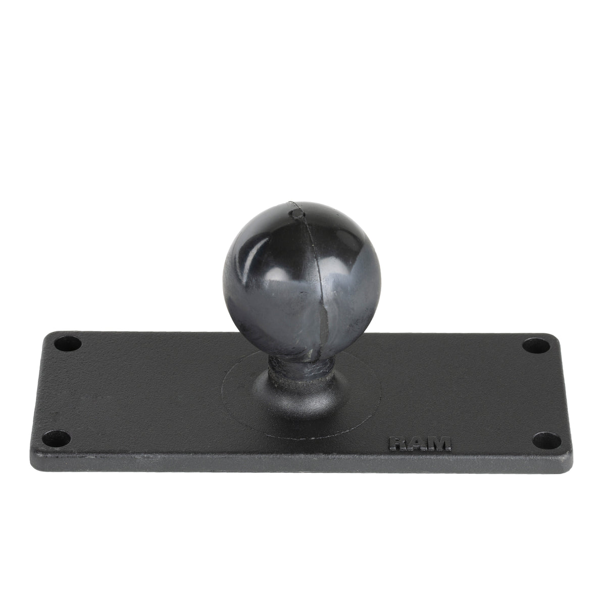RAM Mounts C-size ball base with 50.8 × 127 mm rectangular plate RAM-202U-25 – product photo
