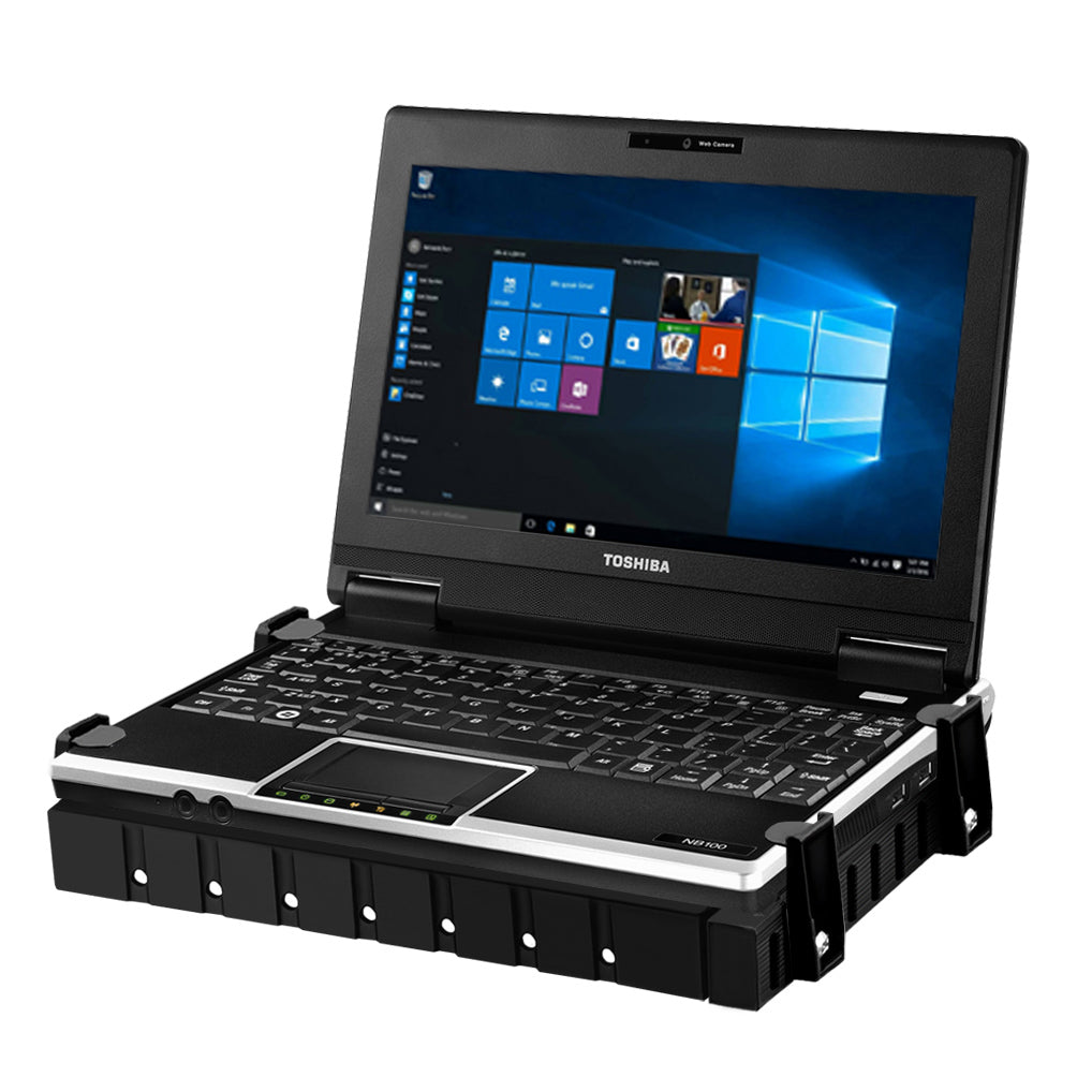 RAM Mounts Tough-Tray II spring-loaded netbook and tablet holder – another view