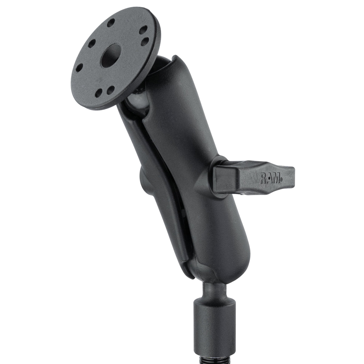 RAM Mounts Pod HD 24" vehicle floor mount with round AMPS plate – additional product photo