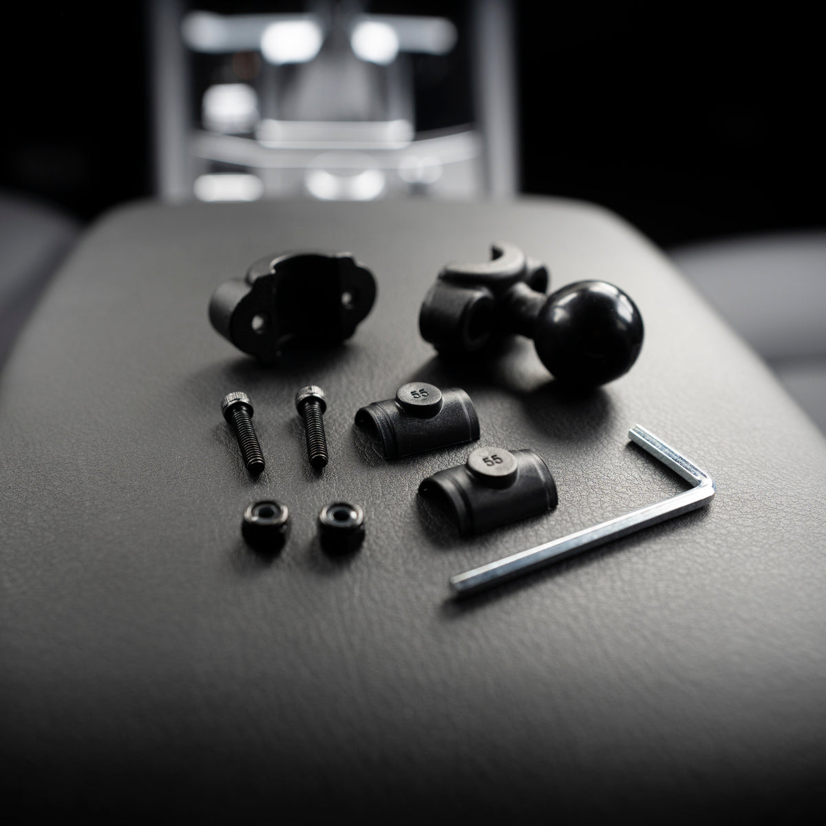 RAM Mounts Torque small rail base with B-size ball for 9.5–15.9 mm rails (RAM-B-408-37-62U) – further view