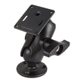 RAM Mounts uchwyt z płytką VESA 75 × 75 mm i przeciwnakrętką, rozmiar D, krótki (RAM-D-101U-C-MI1-2461)