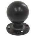 RAM Mounts Round Plate with Ball, 7-Hole AMPS & 120° Pattern, D-Size (RAM-D-254-WD1U)