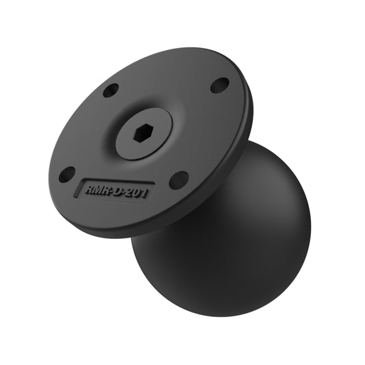RAM Mounts D-size steel-reinforced round AMPS ball plate – product photo